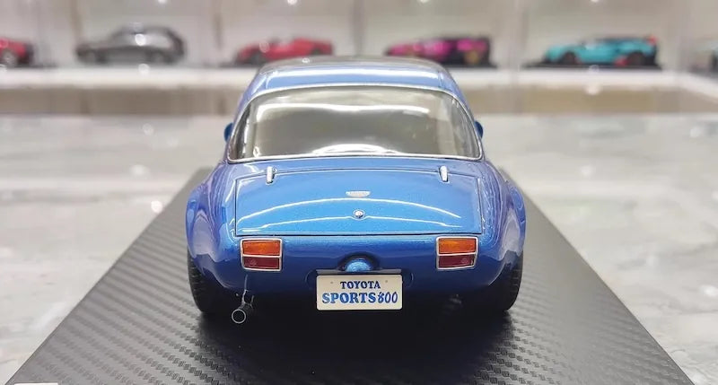 1:18 Toyota 1965 Sports 800 Special Blue Die Cast Model Car