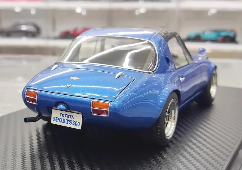 1:18 Toyota 1965 Sports 800 Special Blue Die Cast Model Car