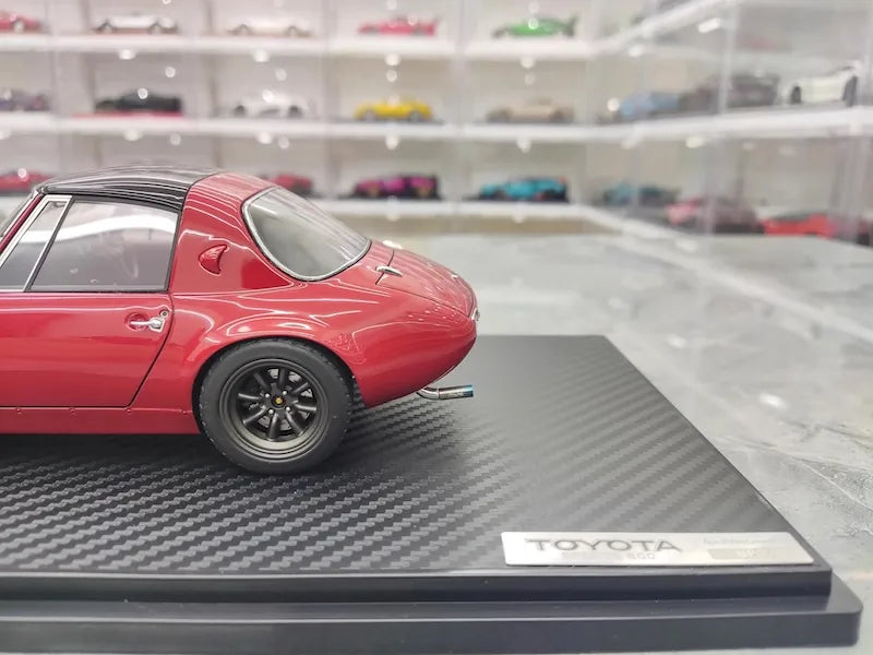 1:18 Toyota 1965 Sports 800 Special Red Die Cast Model Car
