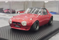 1:18 Toyota 1965 Sports 800 Special Red Die Cast Model Car