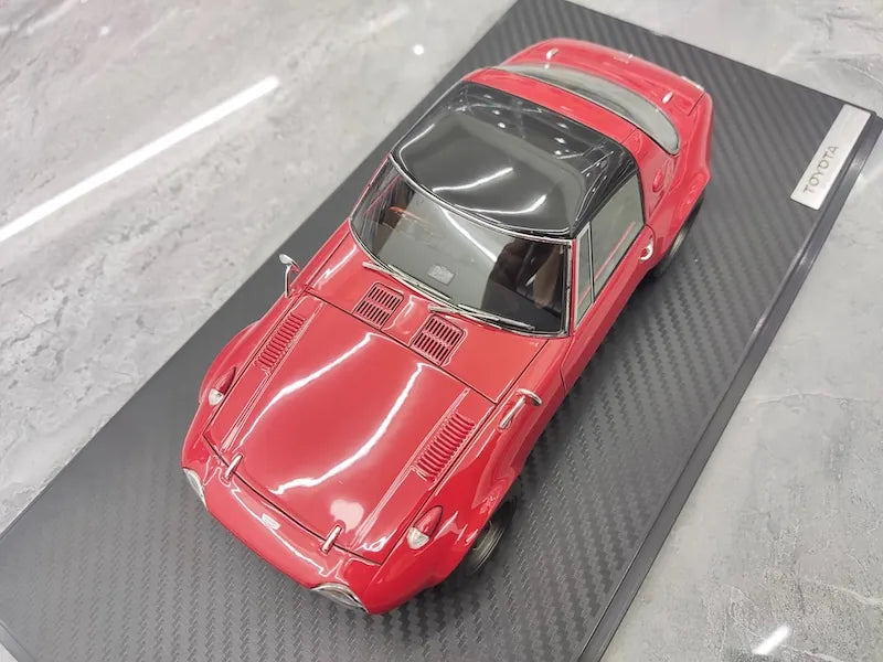 1:18 Toyota 1965 Sports 800 Special Red Die Cast Model Car