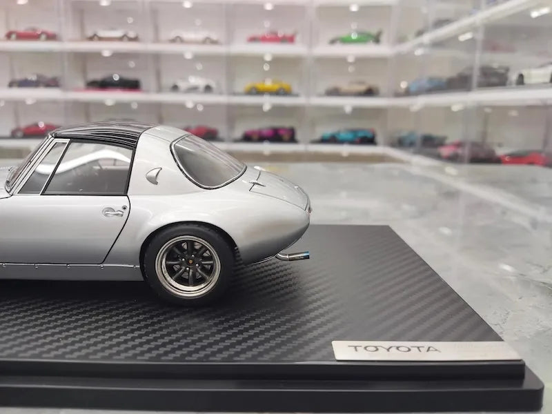 1:18 Toyota 1965 Sports 800 Special Silver Die Cast Model Car