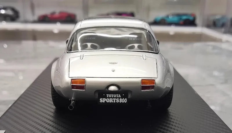 1:18 Toyota 1965 Sports 800 Special Silver Die Cast Model Car