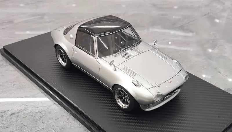 1:18 Toyota 1965 Sports 800 Special Silver Die Cast Model Car