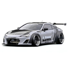 1:18 Toyota 2012 86/Subaru BRZ LBWK Gray Die Cast Model Car