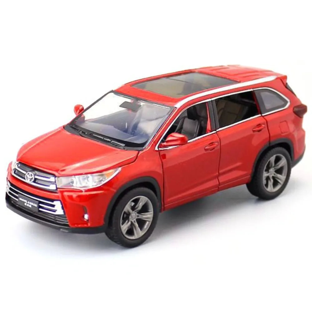 1:32 Toyota 2016 Highlander 3rd Die Cast Model Car