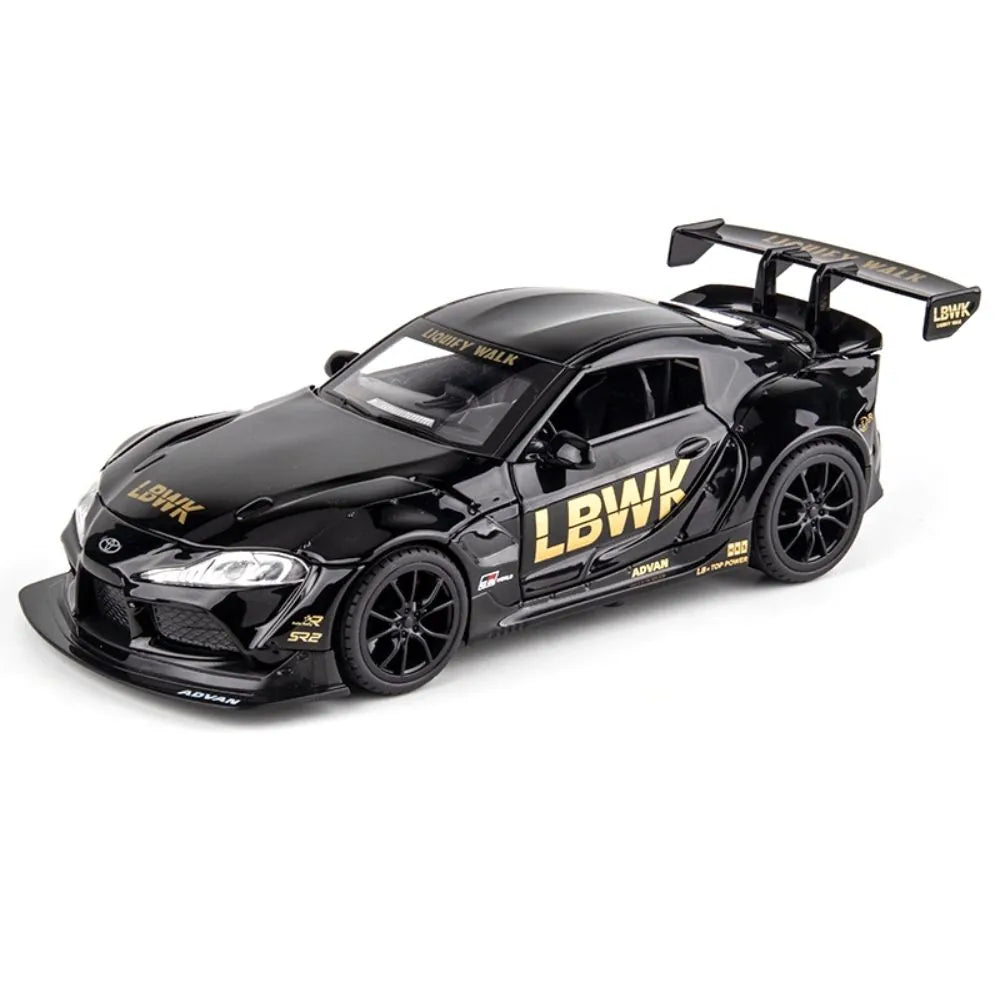 1:24 Toyota 2019 Supra LBWK 5th Die Cast Model Car