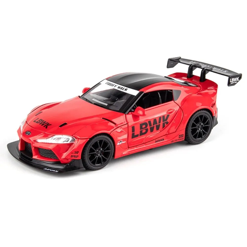 1:24 Toyota 2019 Supra LBWK 5th Die Cast Model Car