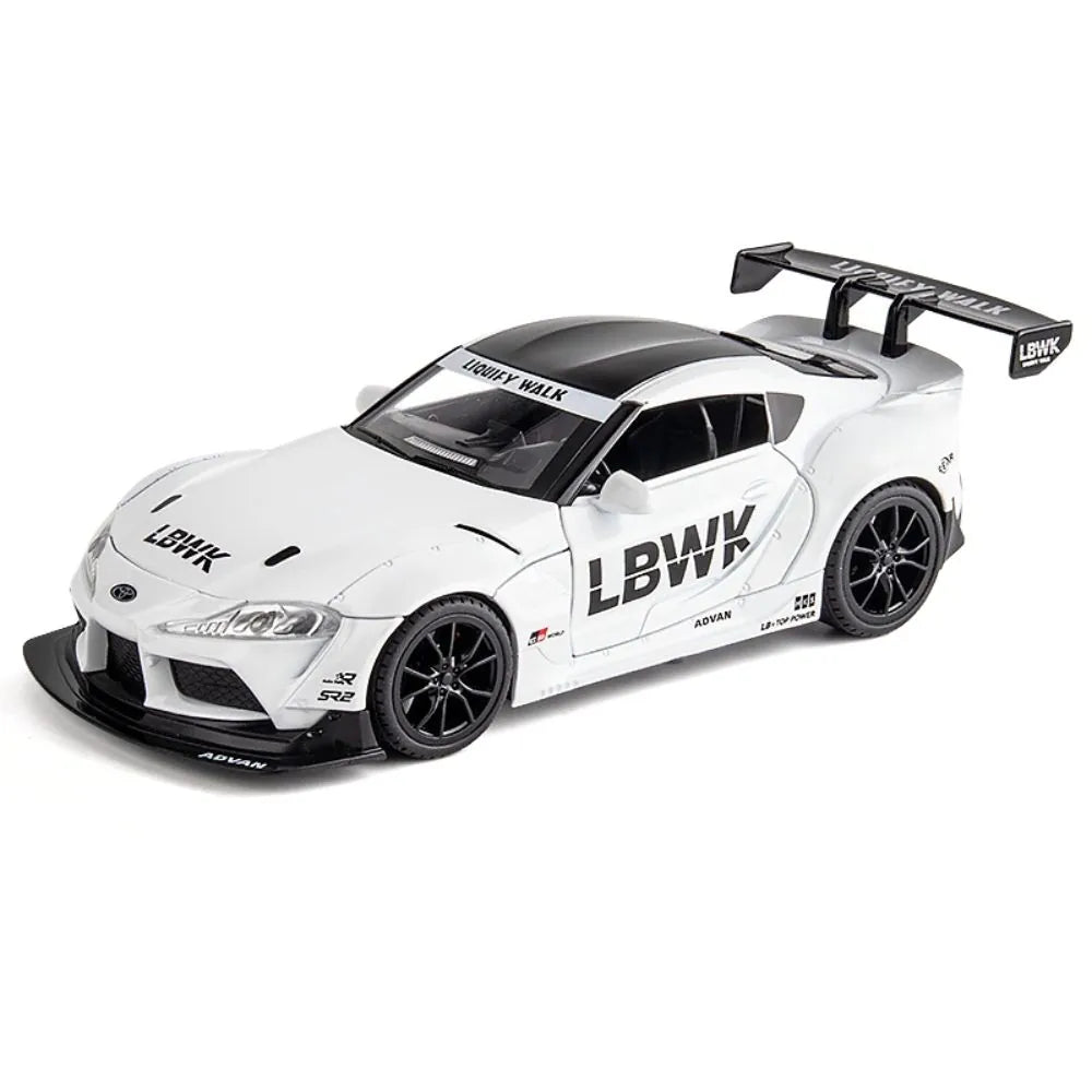 1:24 Toyota 2019 Supra LBWK 5th Die Cast Model Car