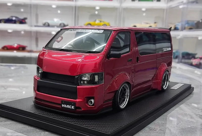 1:18 Toyota 2023 Hiace TSD Works Die Cast Model Car