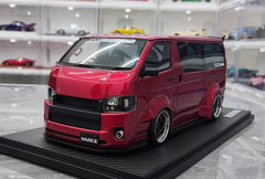 1:18 Toyota 2023 Hiace TSD Works Die Cast Model Car