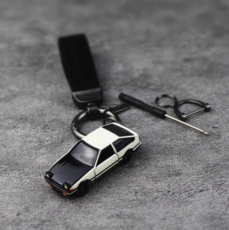 Toyota AE86 Trueno Keychain 1:64 Model Car Keychain