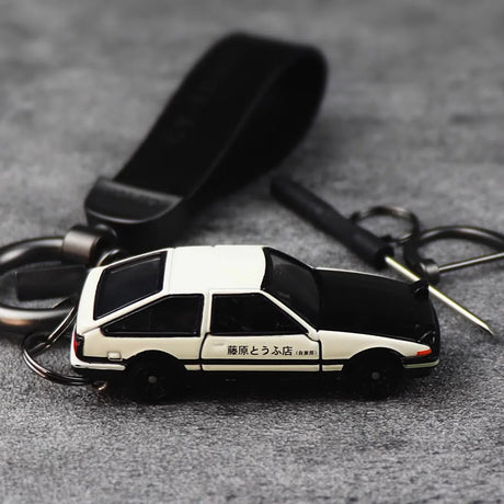 Toyota AE86 Trueno Keychain 1:64 Model Car Keychain