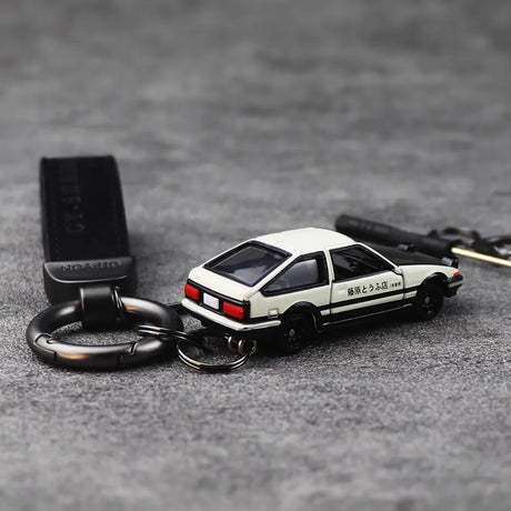 Toyota AE86 Trueno Keychain 1:64 Model Car Keychain