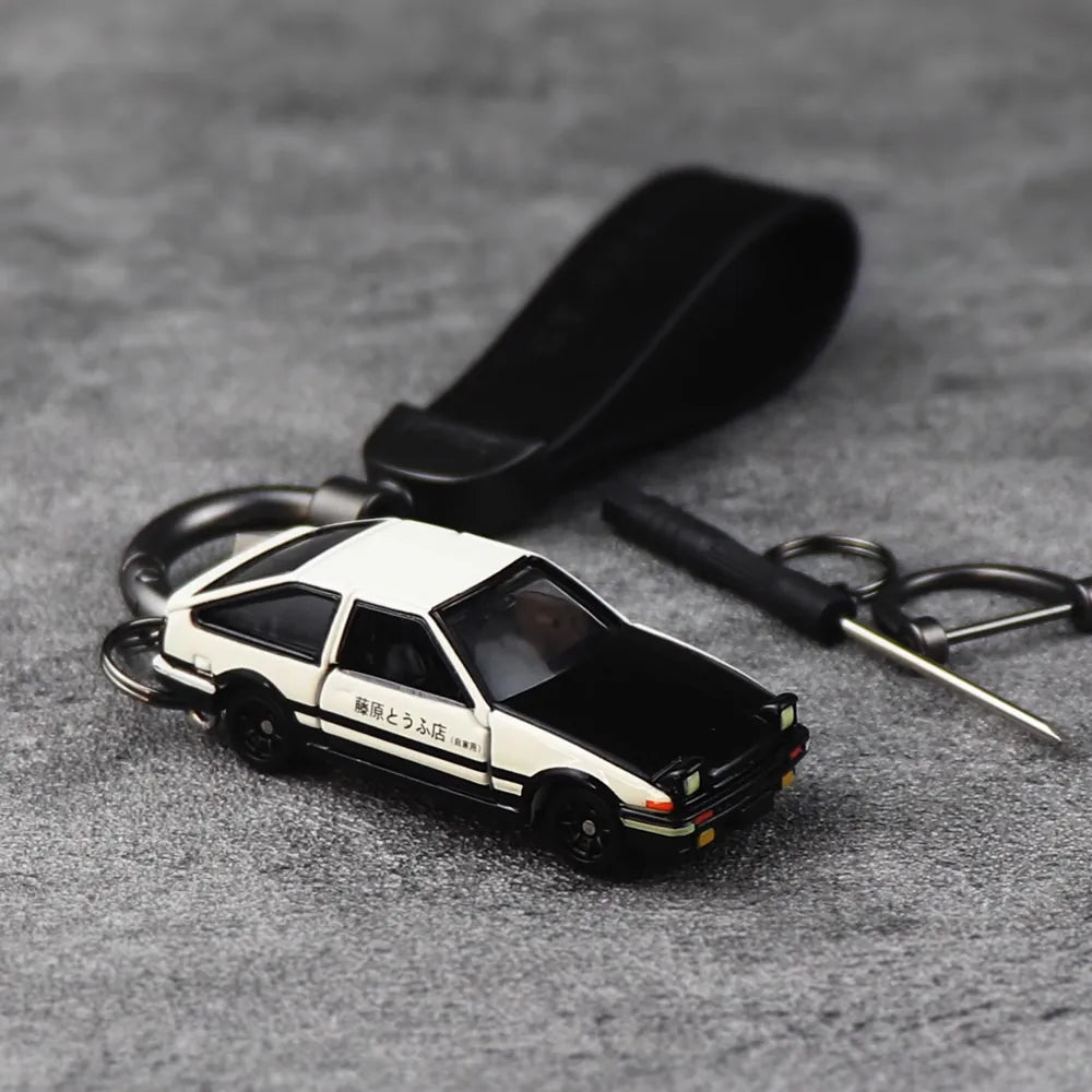 Toyota AE86 Trueno Keychain 1:64 Model Car Keychain