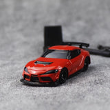 Toyota GR Supra Widebody Keychain 1:64 Model Car Keychain