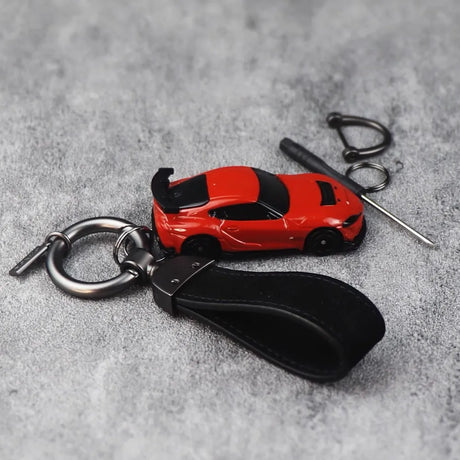 Toyota GR Supra Widebody Keychain 1:64 Model Car Keychain