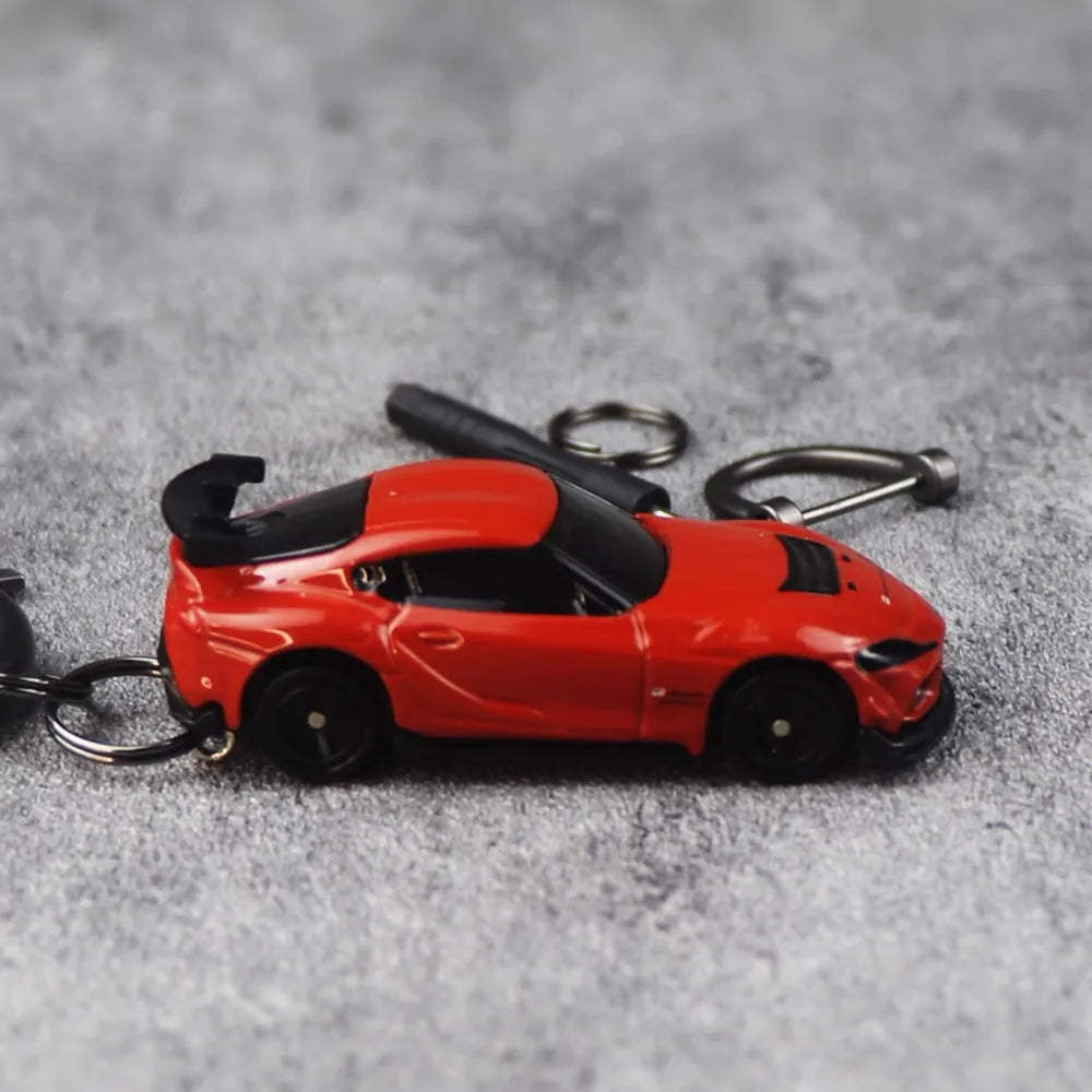 Toyota GR Supra Widebody Keychain 1:64 모형 자동차 Keychain