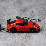 Toyota GR Supra Widebody Keychain 1:64 Model Car Keychain