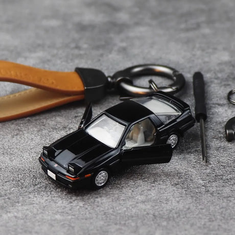 Toyota Supra MK3 Keychains 1:64 Model Car Keychain