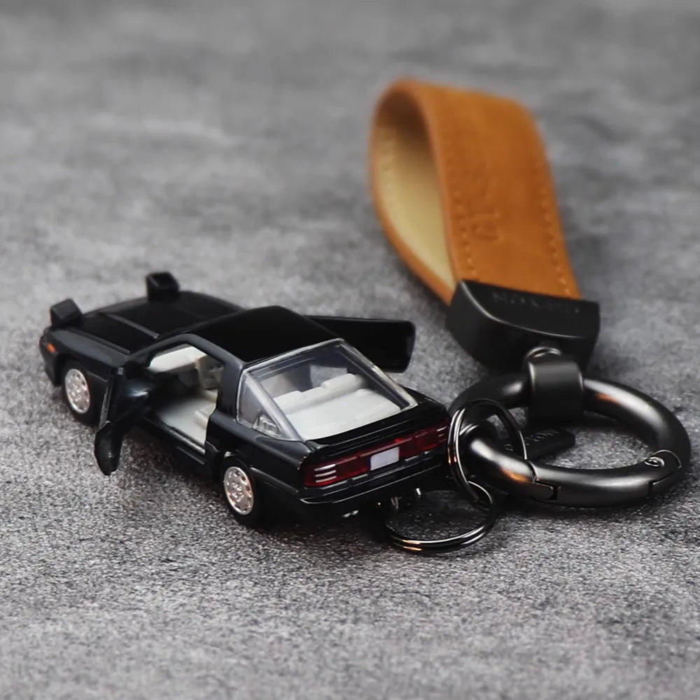 Toyota Supra MK3 Keychains 1:64 Model Car Keychain