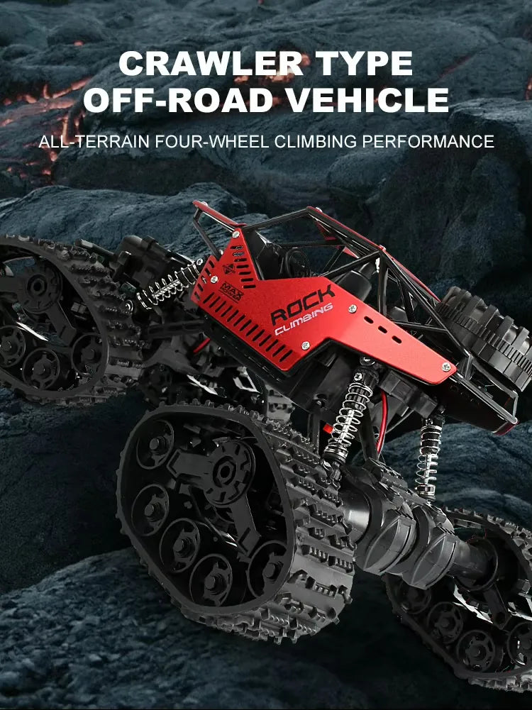 1:16 스케일 Tracked RC Climbing Car - All-Terrain Off-Road 4WD Vehicle RC Car