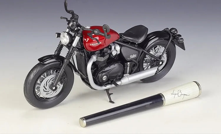 1:12 Triumph 2021 Bonneville Bobber Motorcycle Model