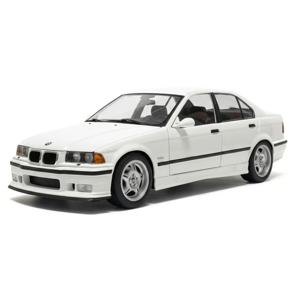 [UT] 1:18 BMW 1993 E36 M3 White Model Car Die-Cast