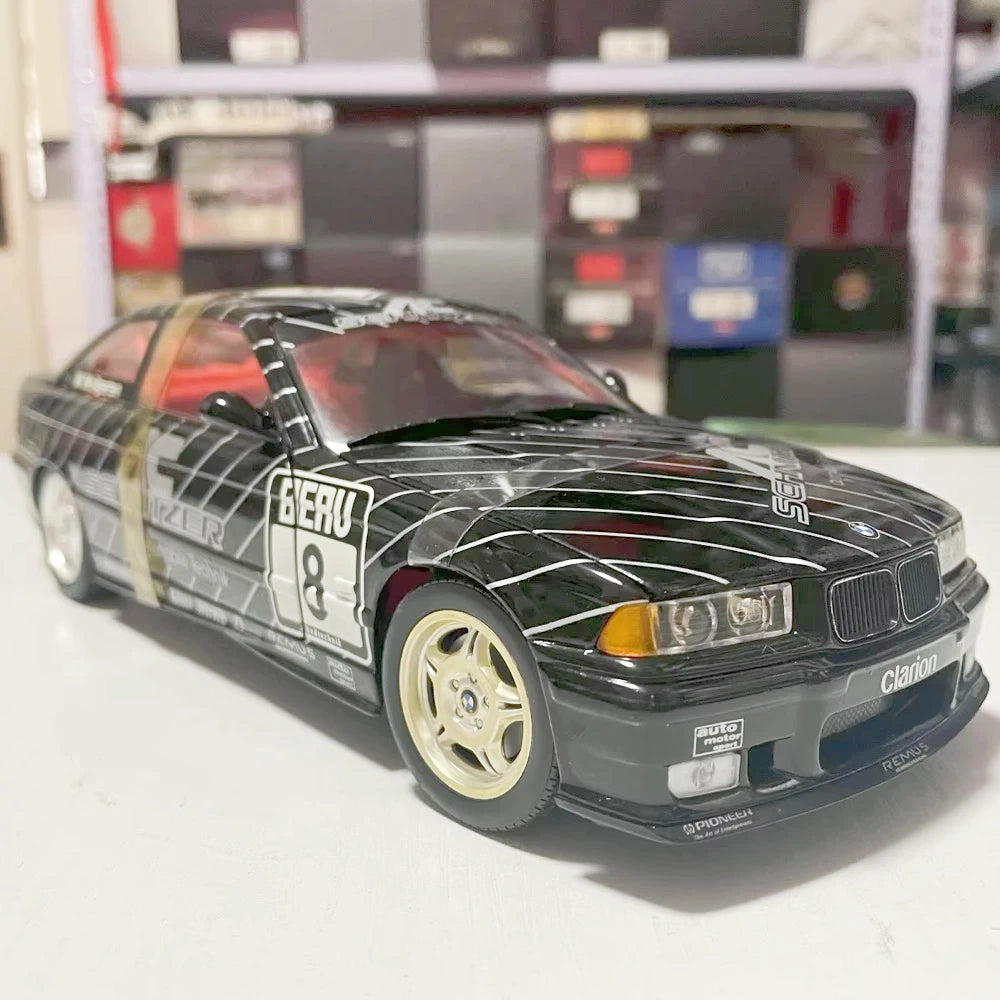 [UT] 1:18 BMW 1994 E36 M3 AC Schnitzer #8 Wollgarten Model Car Die-Cast