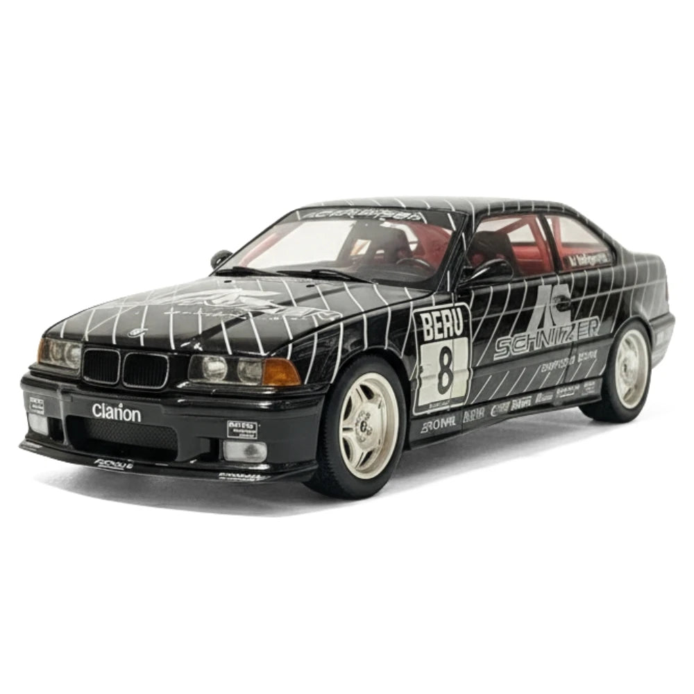 [UT] 1:18 BMW 1994 E36 M3 AC Schnitzer #8 Wollgarten Model Car Die-Cast