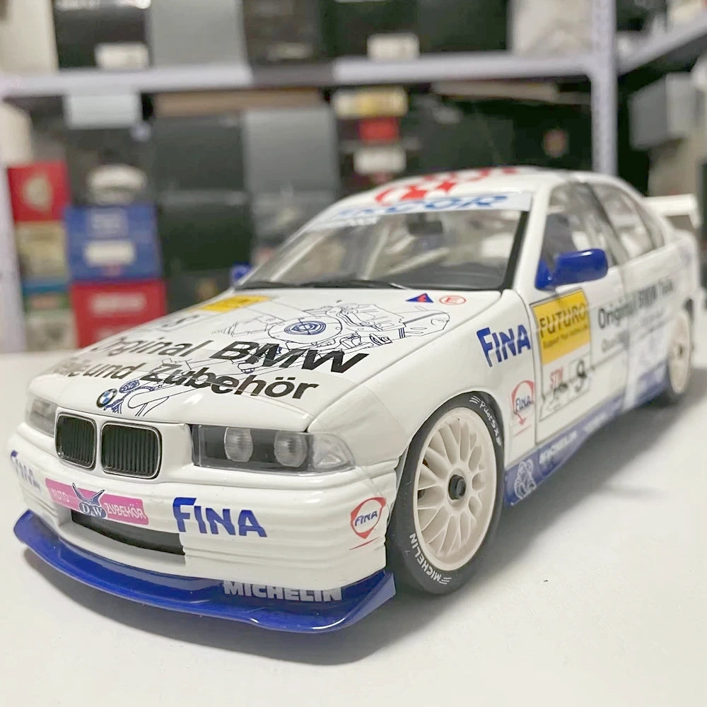 [UT] 1:18 BMW 1998 E36 320i STW Winkelhock #8 Model Car Die-Cast