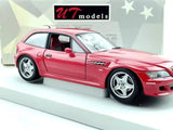 [UT] 1:18 BMW 2002 S54 Z3M Coupe レッド モデルカー Die-Cast