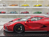 [Ultra Unique] 1:18 Ferrari 2013 LaFerrari Red & White Line Model Car Resin