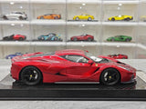 [Ultra Unique] 1:18 Ferrari 2013 LaFerrari Red & White Line Model Car Resin