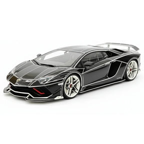 [Ultra Unique] 1:18 Lamborghini 2015 Aventador LP750-4 SV Black Model Car Resin
