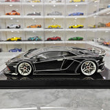 [Ultra Unique] 1:18 Lamborghini 2015 Aventador LP750-4 SV Black Model Car Resin