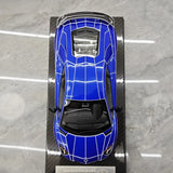 [Ultra Unique] 1:18 Lamborghini 2015 Aventador LP750-4 SV sininen pienoismalli Hartsi