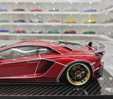 Ultra Unique Lamborghini 2015 Aventador LP750-4 SV rood 1:18 – Collectible resin Model resin