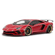 Ultra Unique Lamborghini 2015 Aventador LP750-4 SV rood 1:18 – Collectible resin Model resin