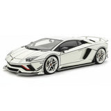 [Ultra Unique] 1:18 Lamborghini 2015 Aventador LP750-4 SV White Model Car Resin