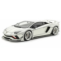 [Ultra Unique] 1:18 Lamborghini 2015 Aventador LP750-4 SV blanc voiture miniature Resin