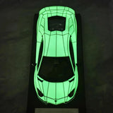 [Ultra Unique] 1:18 Lamborghini 2015 Aventador LP750-4 SV White Model Car Resin