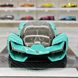 [Ultra Unique] 1:18 Lamborghini 2017 Terzo Millennio Blue Model Car Resin
