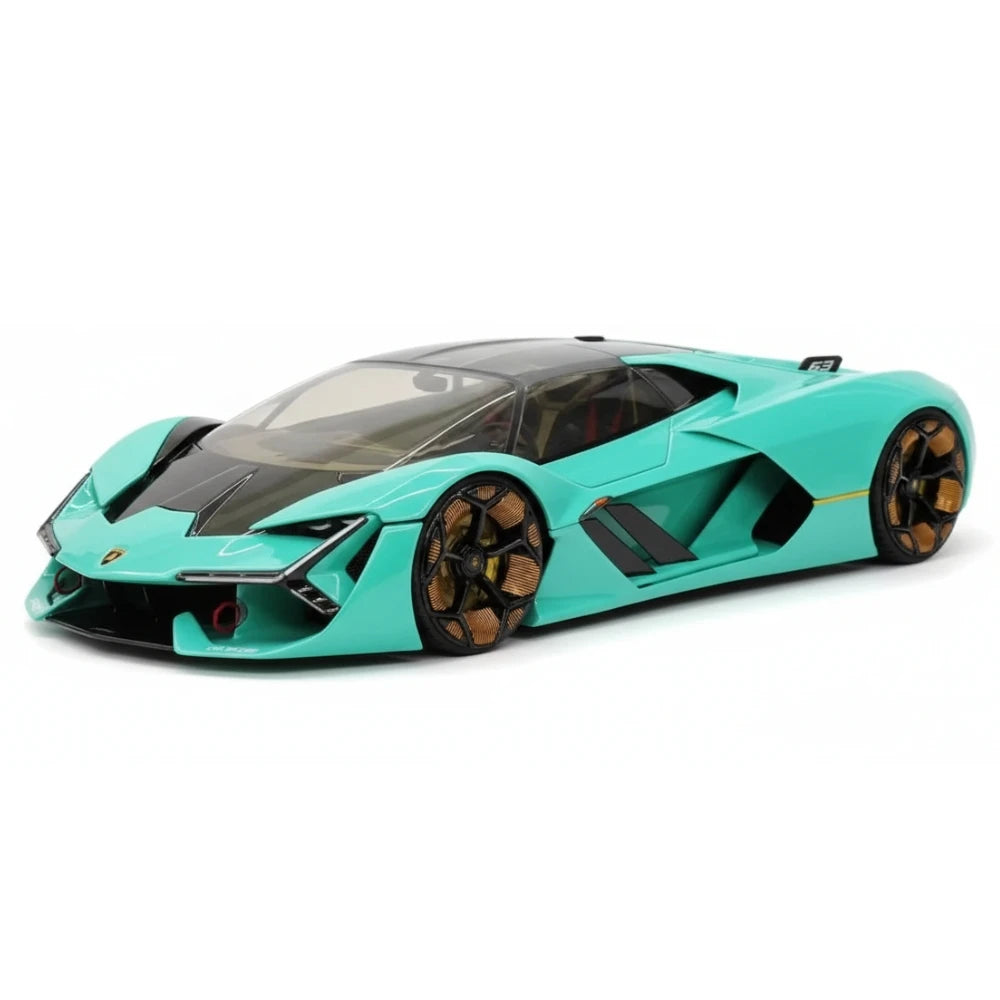 [Ultra Unique] 1:18 Lamborghini 2017 Terzo Millennio Blue Model Car Resin