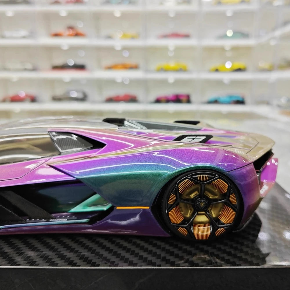 [Ultra Unique] 1:18 Lamborghini 2017 Terzo Millennio Gradient Model Car Resin