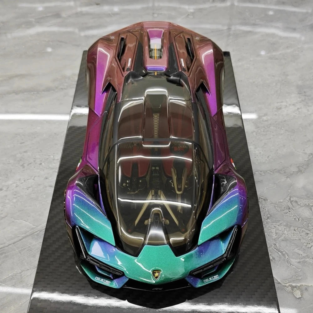 [Ultra Unique] 1:18 Lamborghini 2017 Terzo Millennio Gradient Model Car Resin