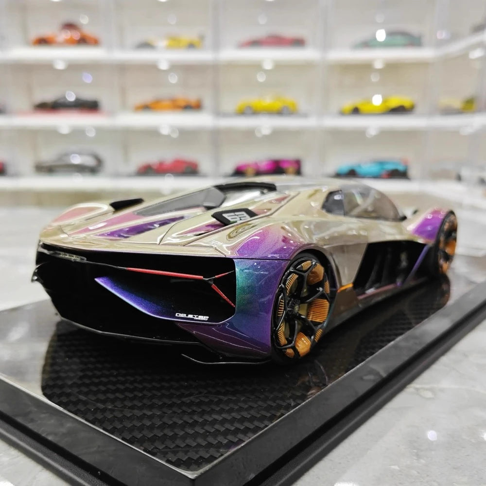 [Ultra Unique] 1:18 Lamborghini 2017 Terzo Millennio Gradient Model Car Resin
