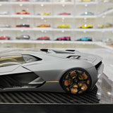 [Ultra Unique] 1:18 Lamborghini 2017 Terzo Millennio Gray Model Car Resin