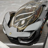 [Ultra Unique] 1:18 Lamborghini 2017 Terzo Millennio Gray Model Car Resin