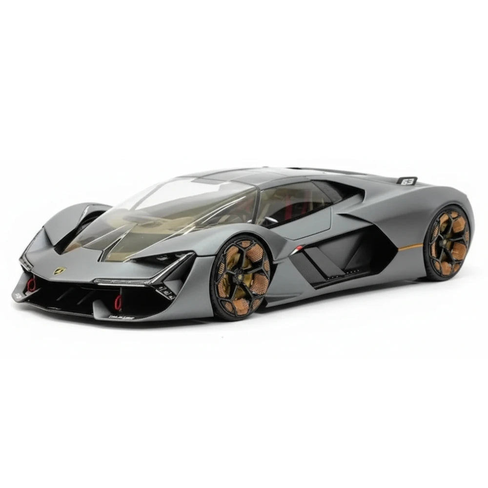 [Ultra Unique] 1:18 Lamborghini 2017 Terzo Millennio Gray Model Car Resin
